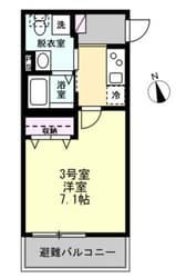 ベイルーム横須賀三春町の物件間取画像